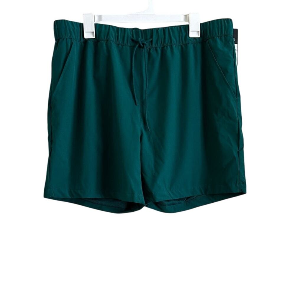 NWT Original Use Men’s Green Mesh-Lined Pull-On Shorts –‎ Size Large